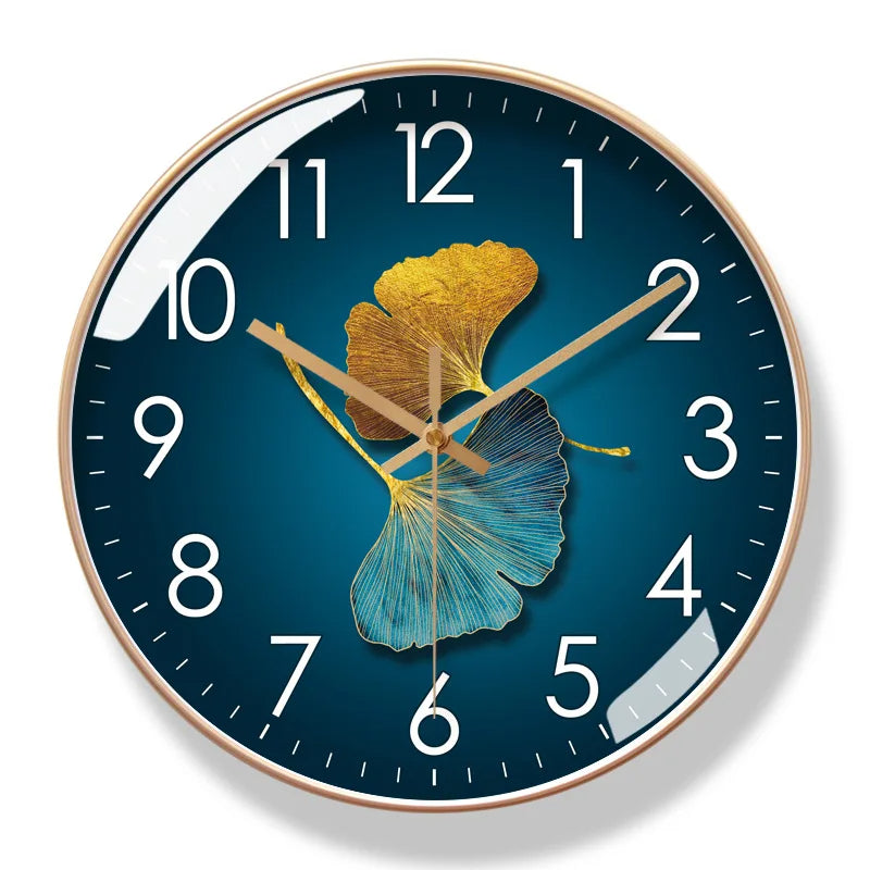 Florenta | Silent Flower Wall Clock in elegant design