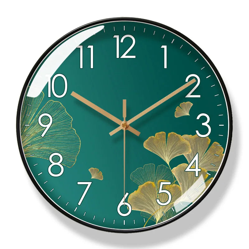 Florenta | Silent Flower Wall Clock in elegant design
