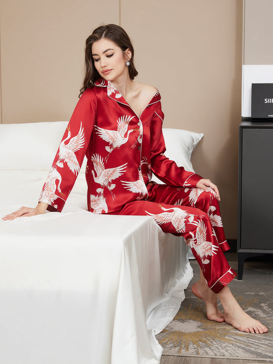 Ailith - Refined Binding Trim Women's Pajama Set