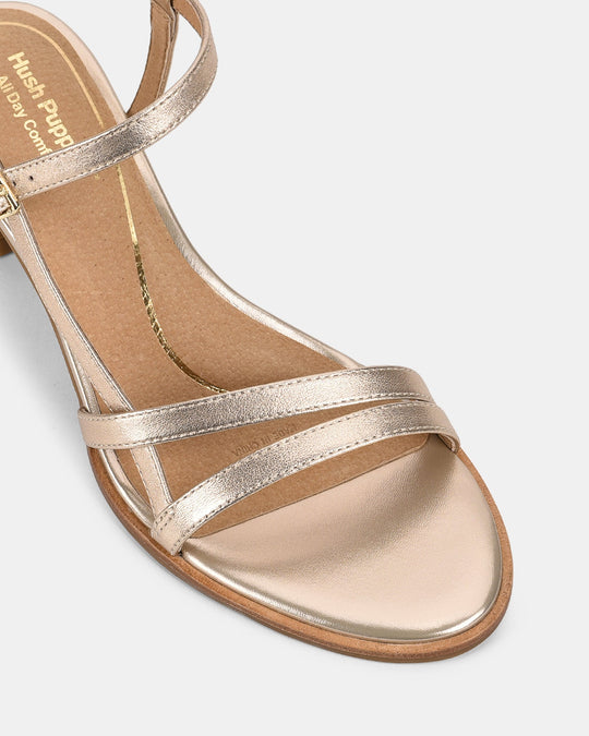 Dames | Hak | Verleiding | Zacht Goud | Comfortabel | Slank Silhouet