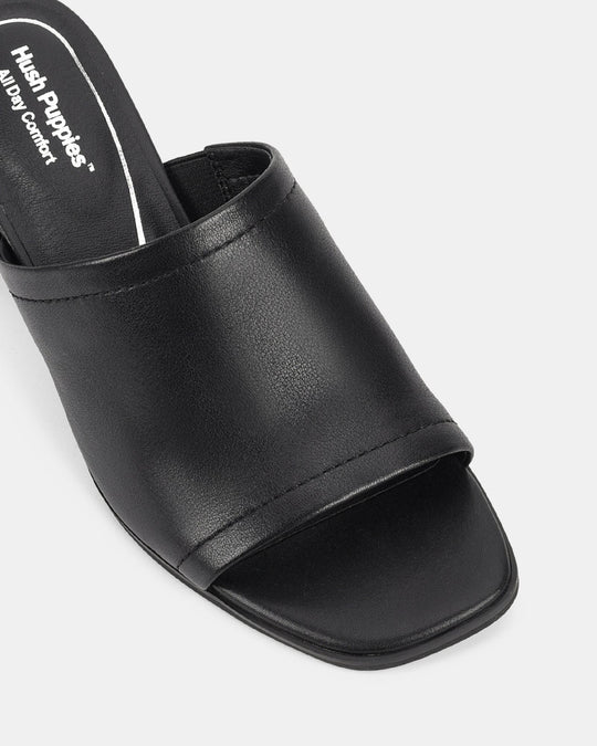 Dames | Muil | Kilt | Zwart | Comfortabel | Gevoerd Voetbed