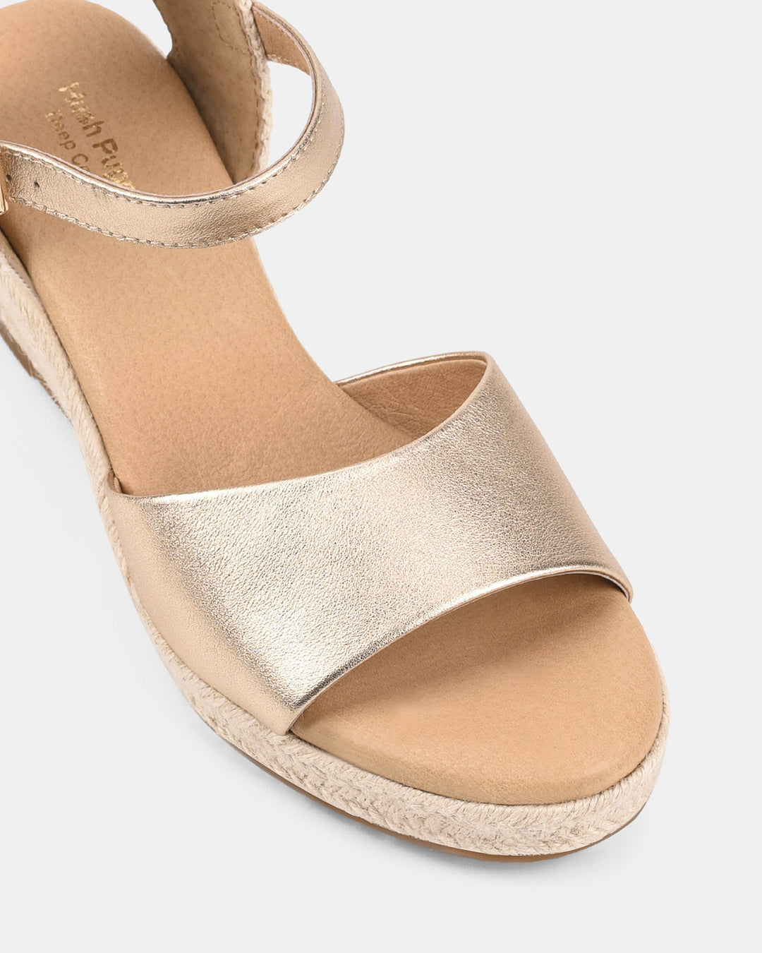 Dames | Sandaal | Ersa Soft Gold | Gespsluiting | Comfortabel | Zomerstijl