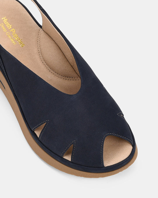 Dames | Sandaal | Kazoo Midnight | Bounce Voetbed | Comfortabel | Casual Stijl