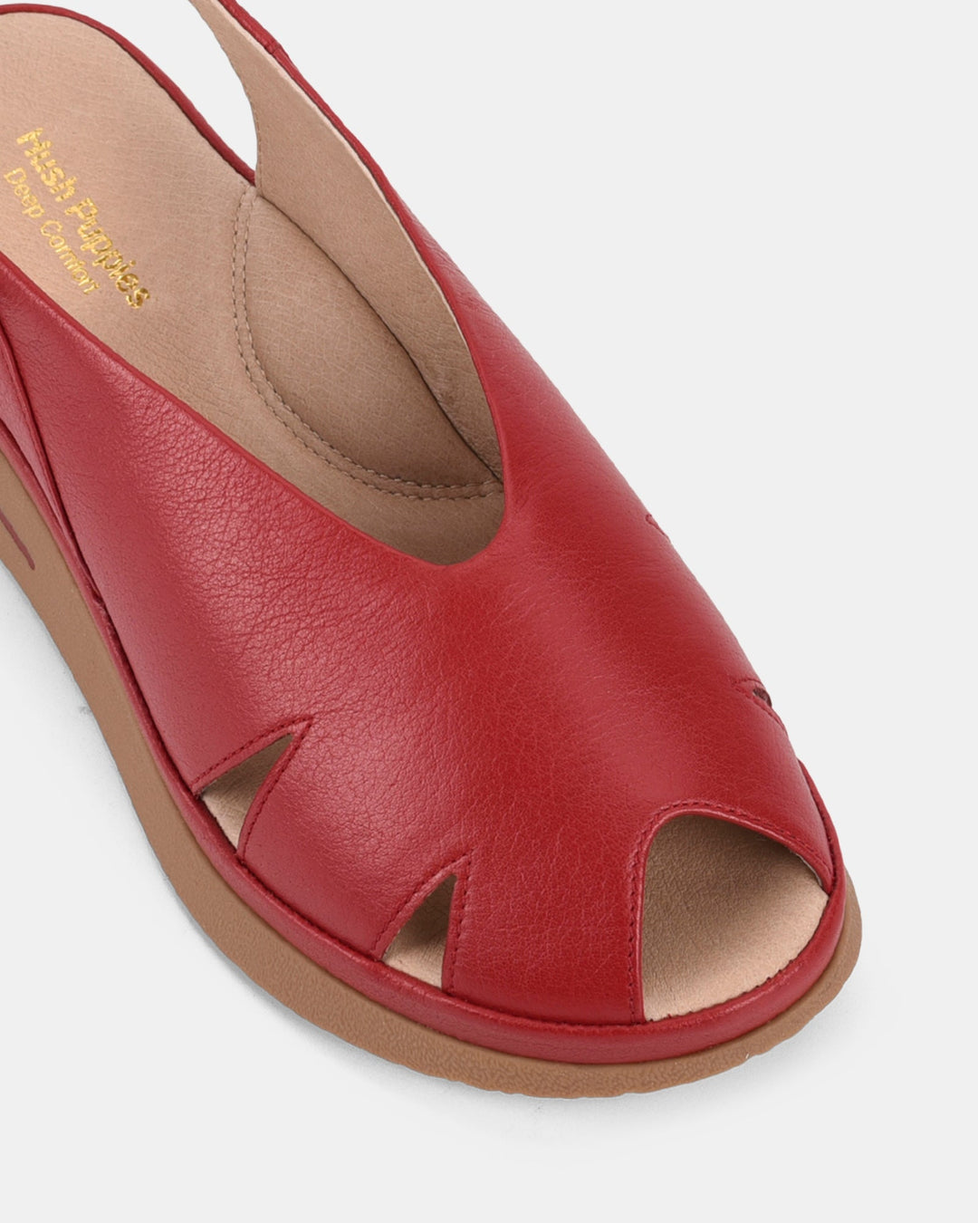 Dames | Sandaal | Kazoo Rood | Bounce Voetbed | Comfortabel | Casual Stijl