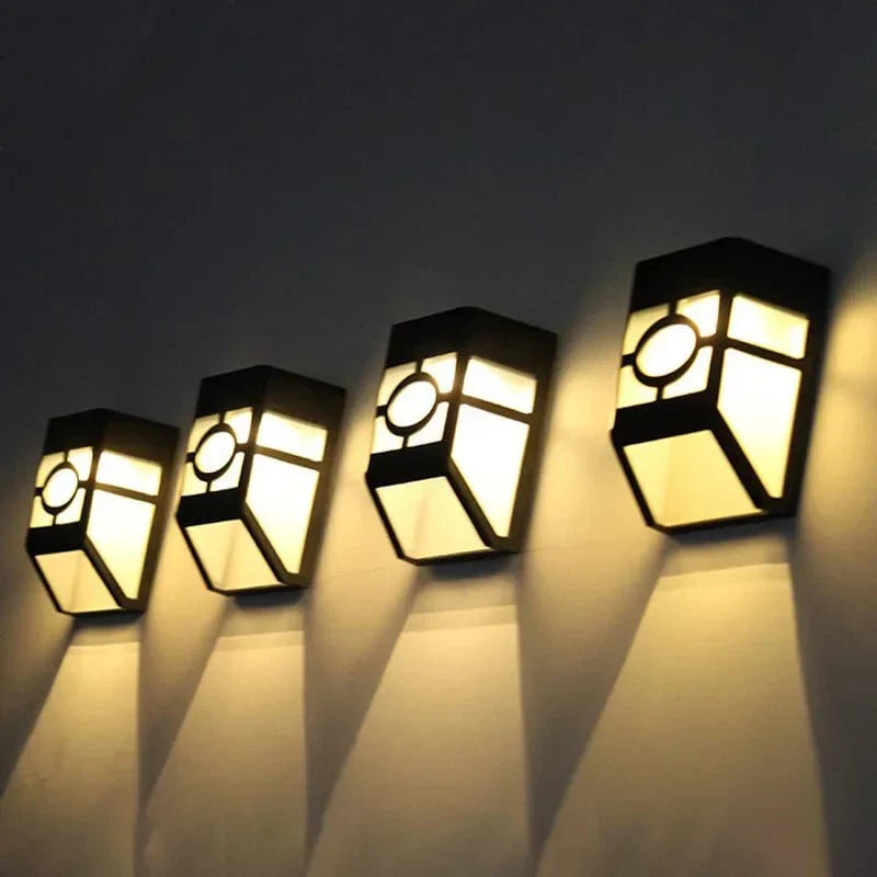 Solar LED Wall Light (2 Pack)