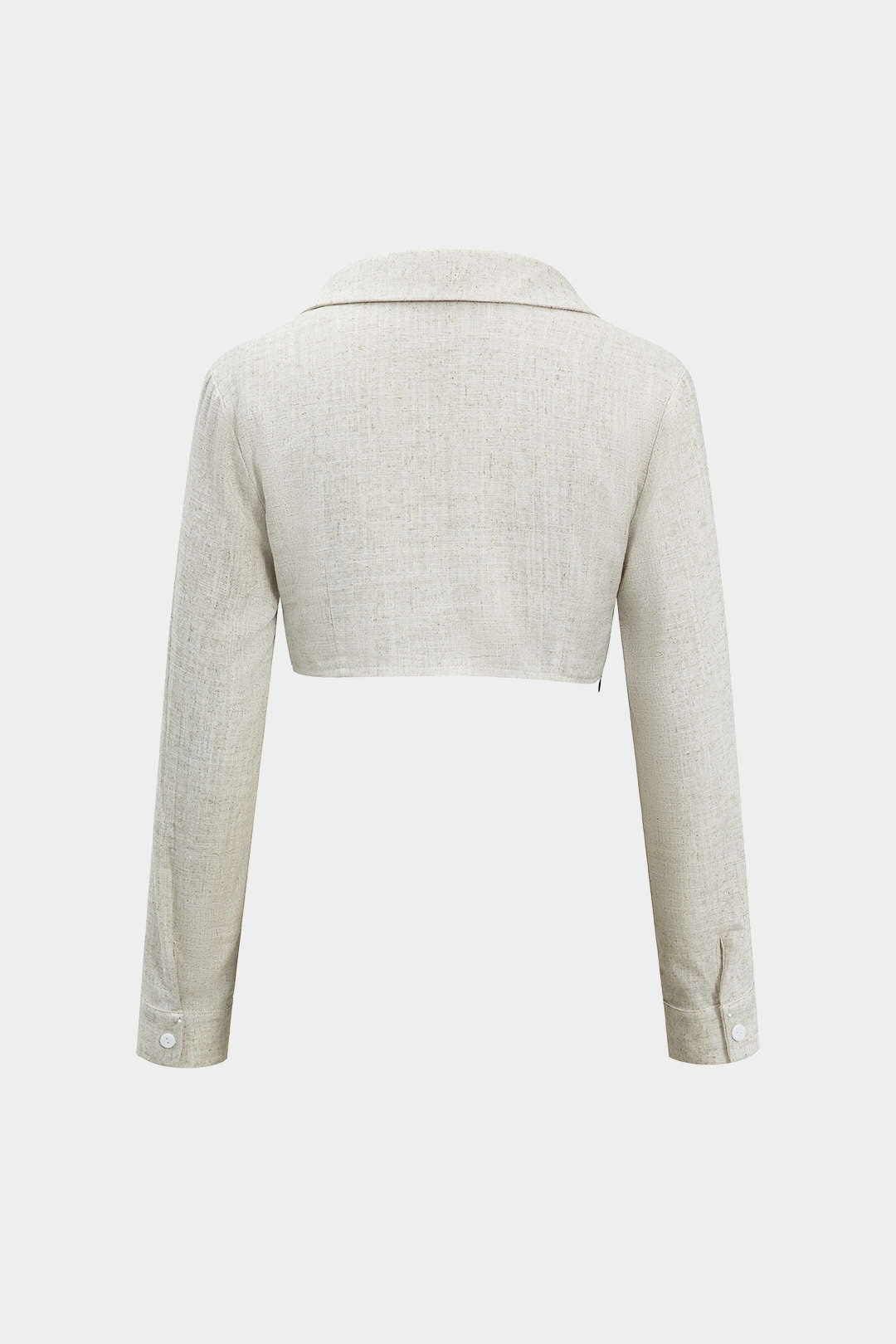 Yasmine - Modern and Chic Women's Color Block Wrinkled Shirt