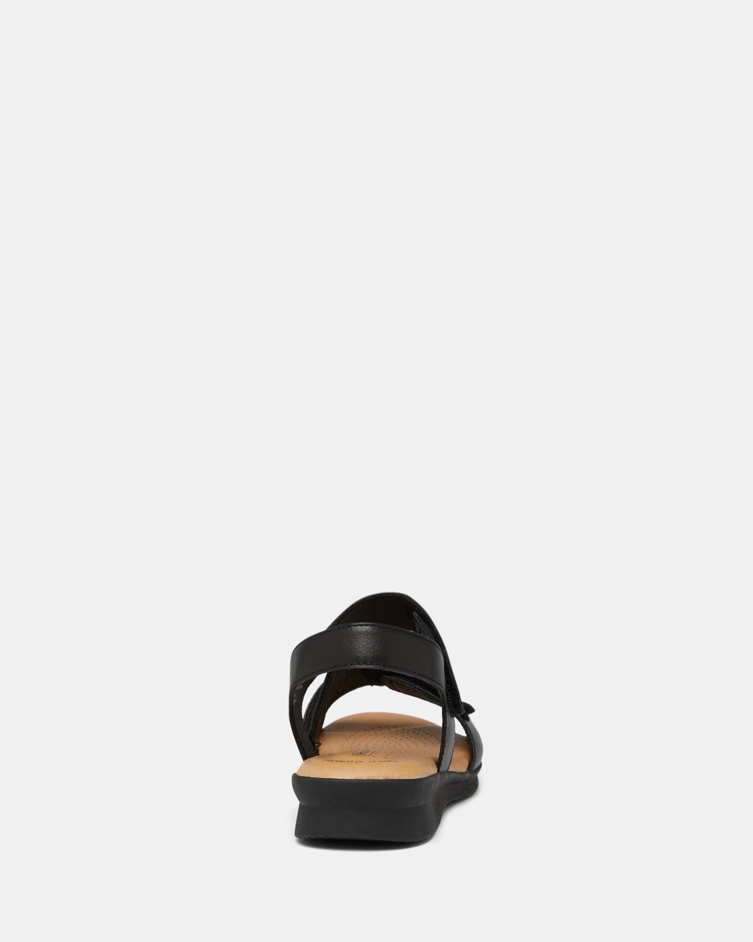 Nessa | Sandalen | Zwart | Leer | Verstelbaar | Comfortabel | Deep Comfort