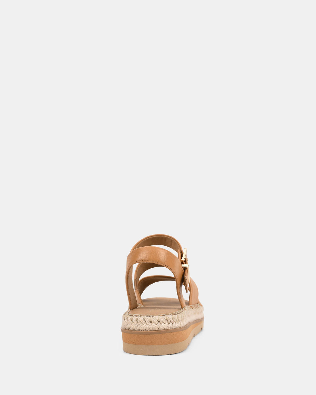 Dames | Sandaal | Weef Kameel | Verstelbare Gesp | Comfortabel | Elegant