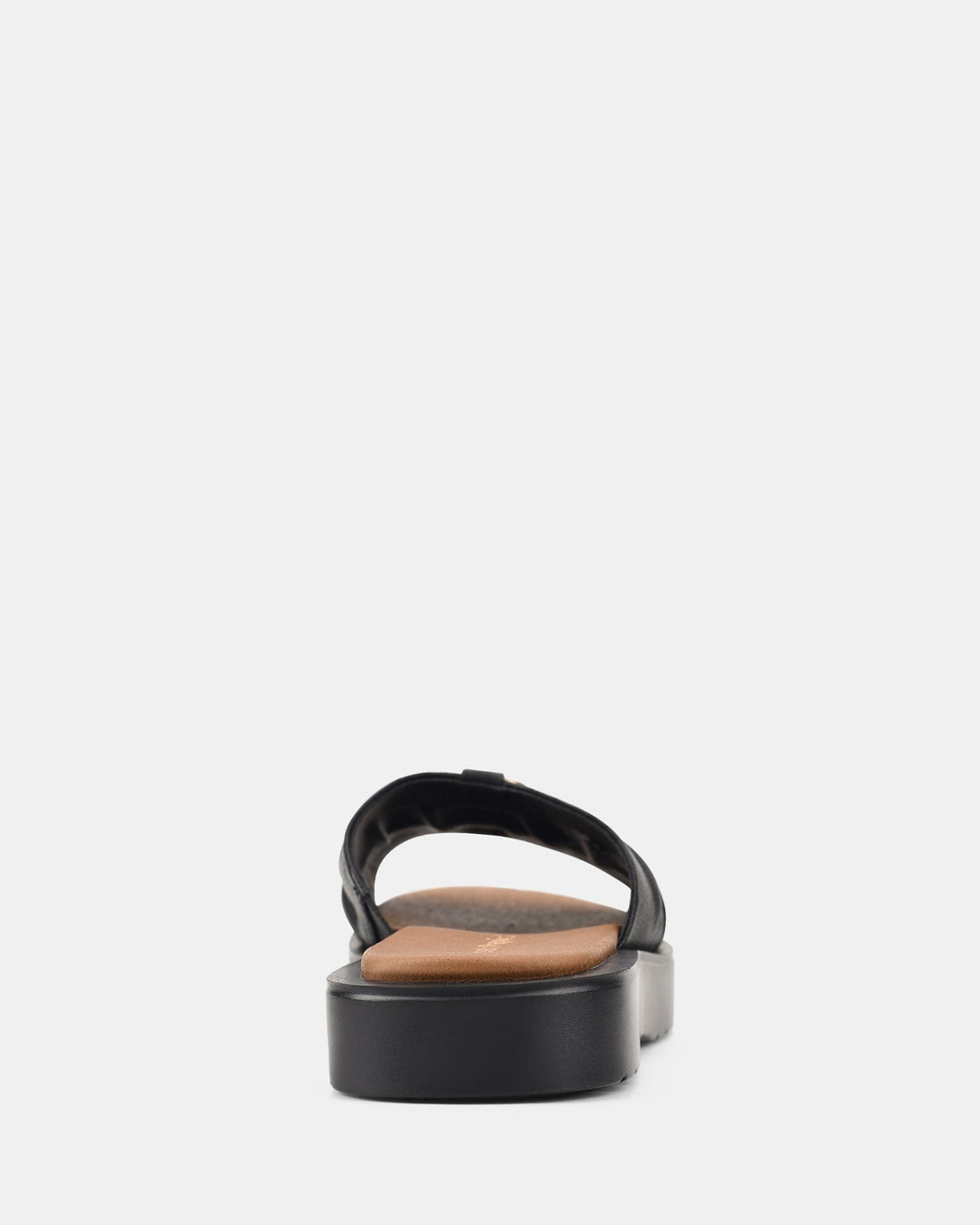 Dames | Sandaal | Renew Zwart | Golvende Zool | Comfortabel | Casual Stijl