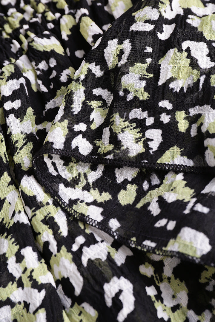 Sophia - Chic and Airy Chiffon Off Shoulder Peplum Top