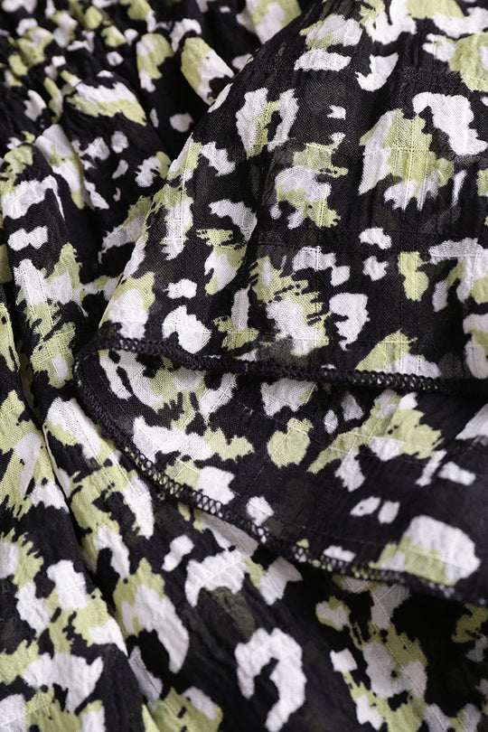 Sophia - Chic and Airy Chiffon Off Shoulder Peplum Top