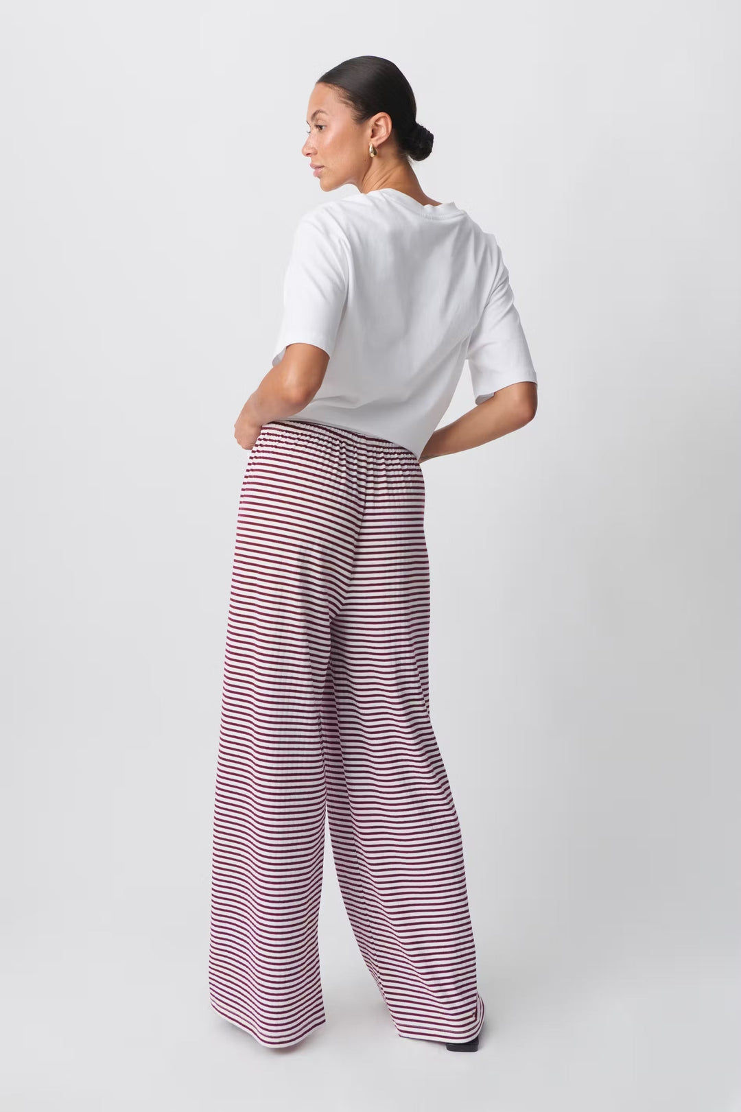 Women's Lounge Pants | Striped Design | Stretch Fit | Long Legs