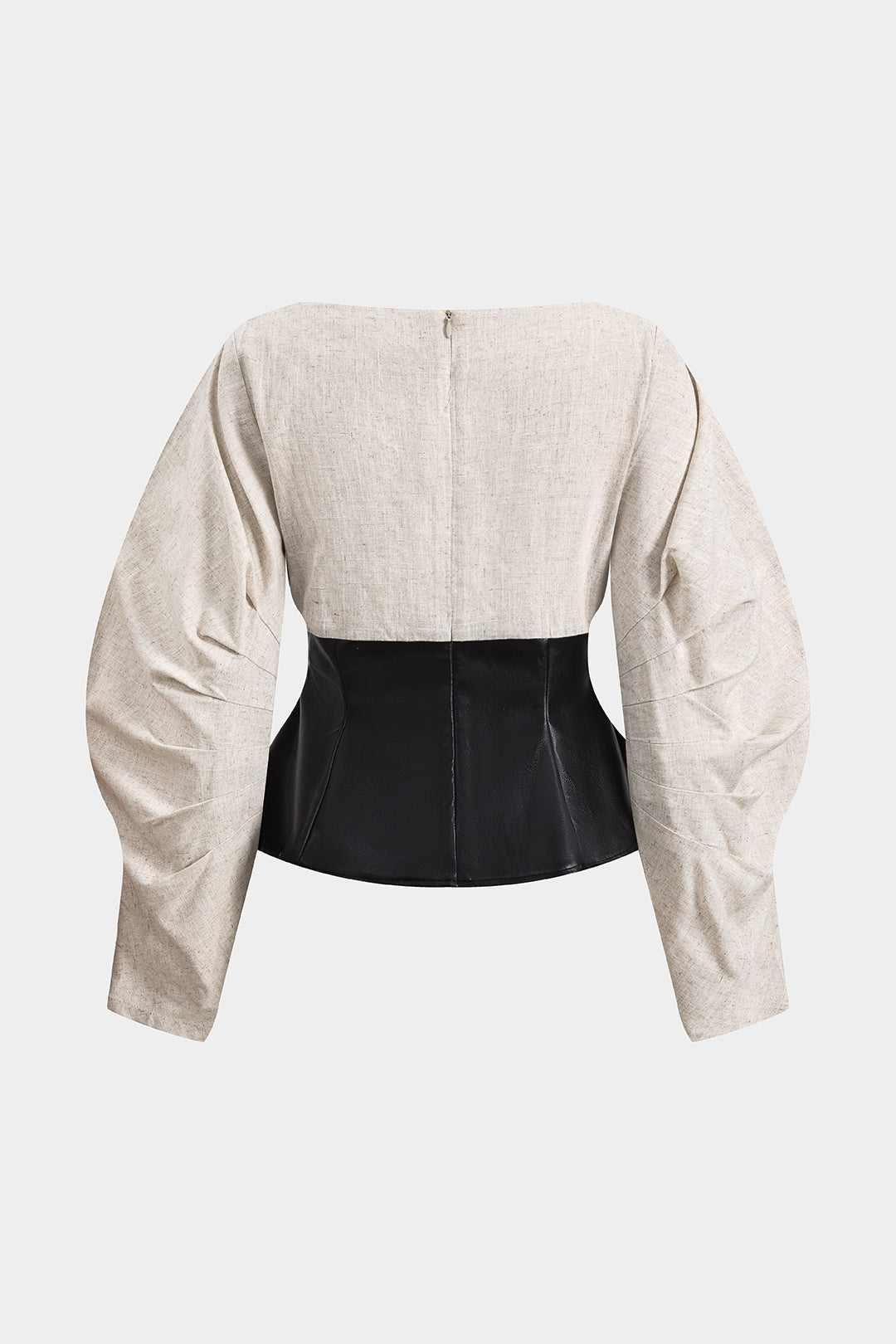 Ava - Stylish Patchwork Design Women's Long Sleeve Shirt