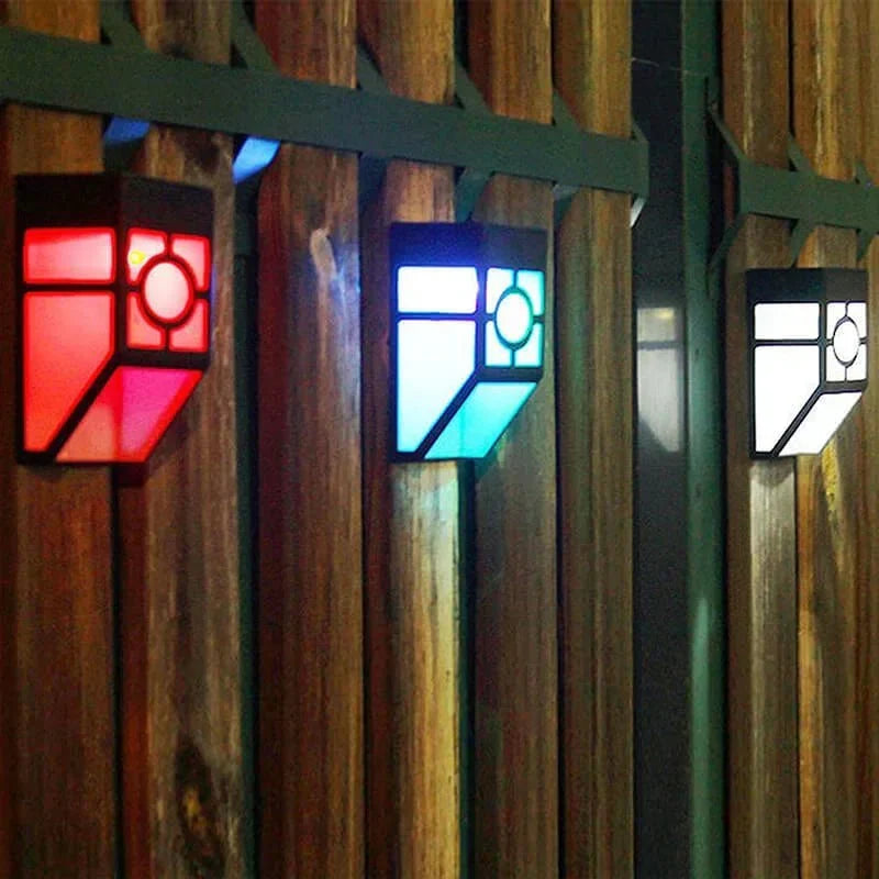 Solar LED Wall Light (2 Pack)