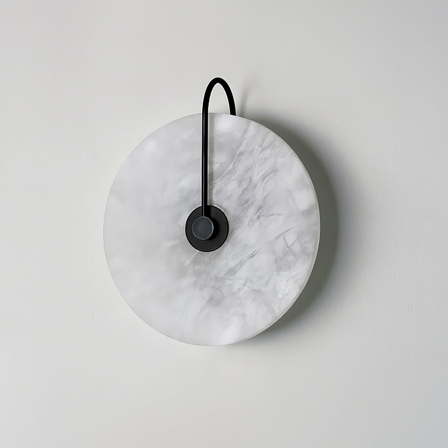 Alabaster LED Wall Lamp | Organic Stone-Inspired Sconce | Warm to Cool Adjustable Light | Bedroom Hallway Living Room
