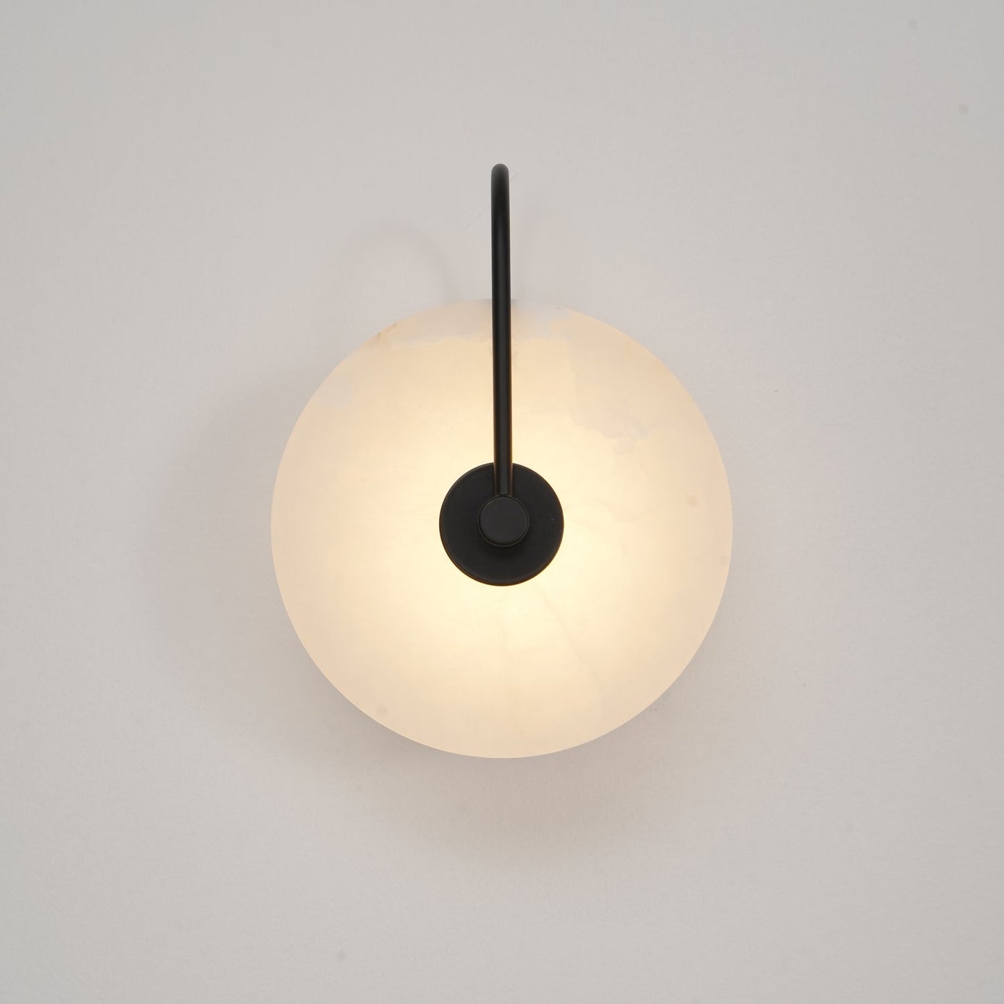 Alabaster LED Wall Lamp | Organic Stone-Inspired Sconce | Warm to Cool Adjustable Light | Bedroom Hallway Living Room