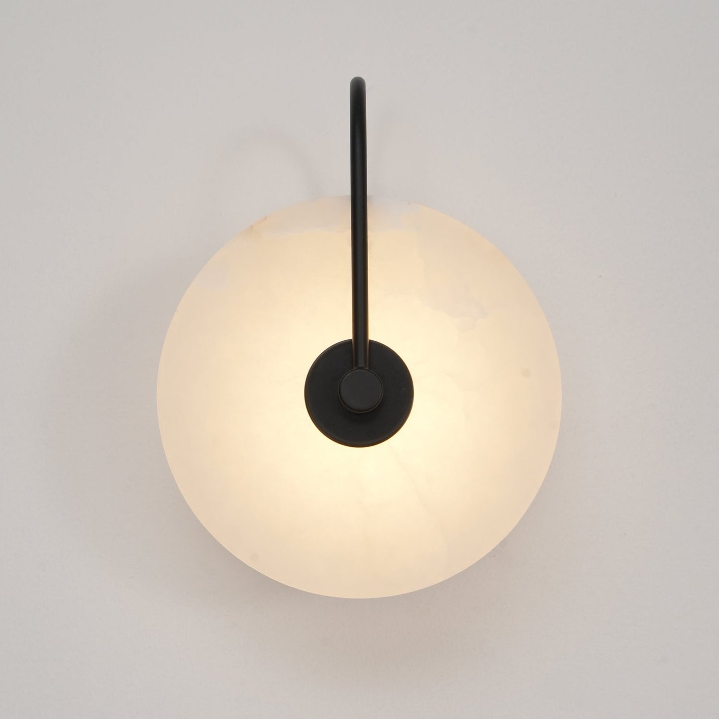 Alabaster LED Wall Lamp | Organic Stone-Inspired Sconce | Warm to Cool Adjustable Light | Bedroom Hallway Living Room