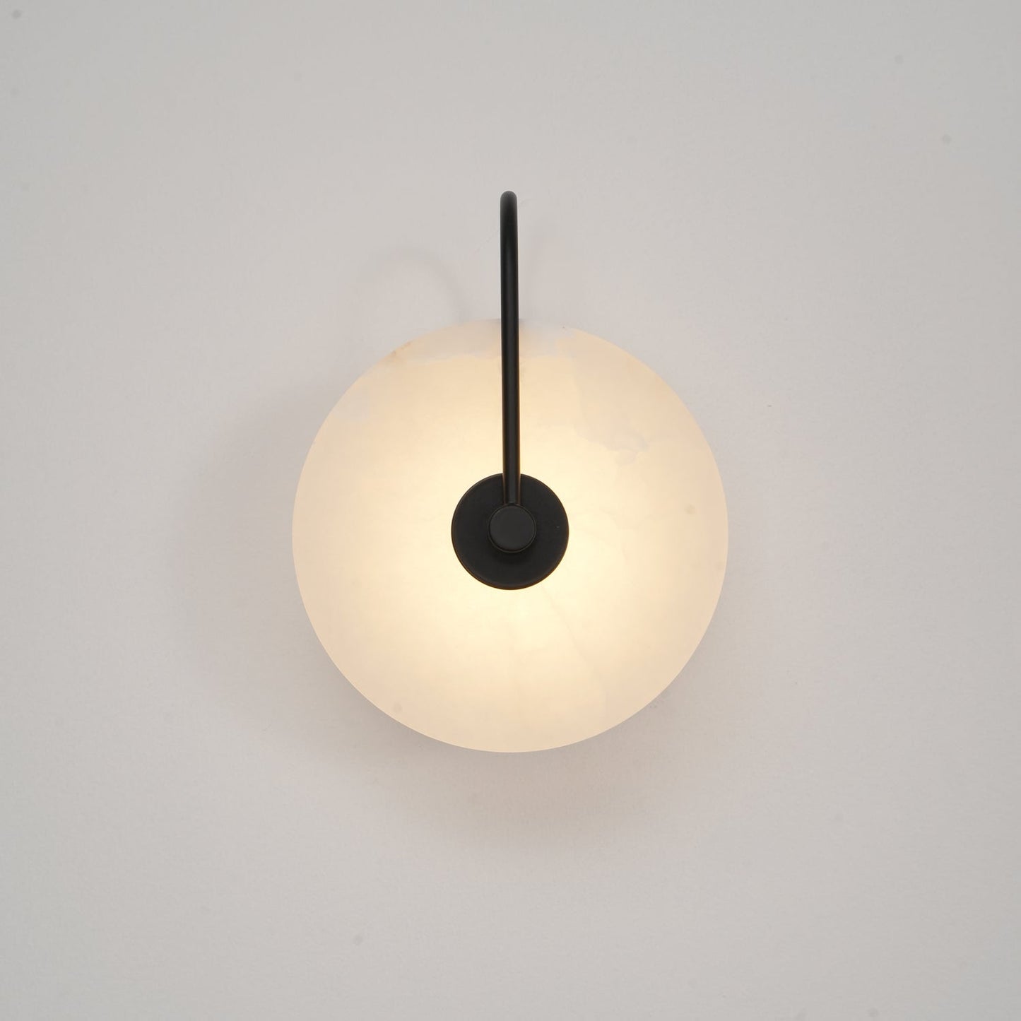 Alabaster LED Wall Lamp | Organic Stone-Inspired Sconce | Warm to Cool Adjustable Light | Bedroom Hallway Living Room