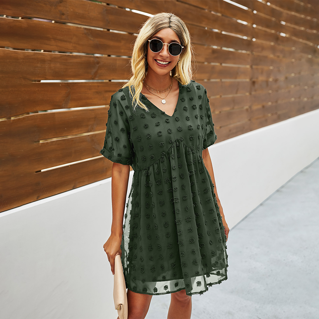 Alice - Timeless Casual Charm Women's Mini Dress