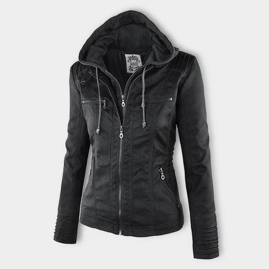 Women's Weatherproof Hooded Jacket | Elegant and Durable for Every Season 
