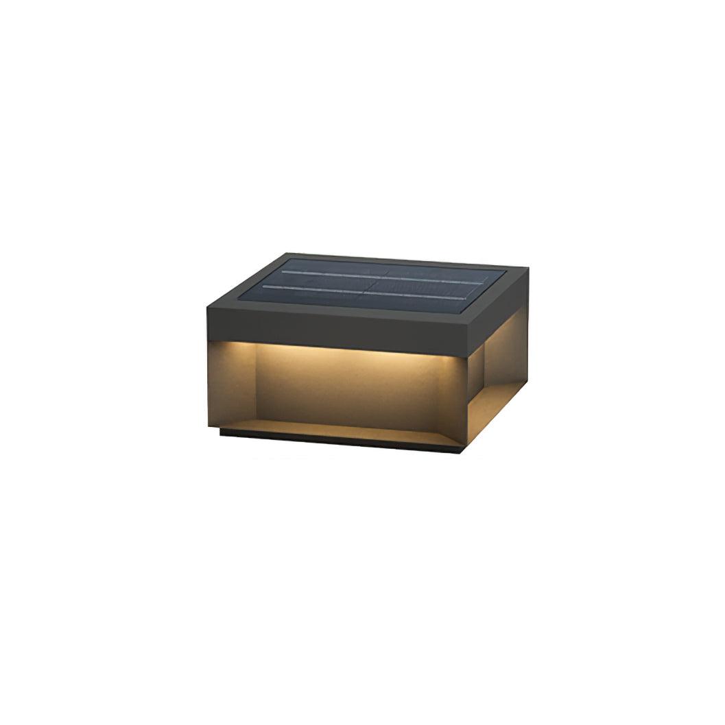 Black Box Outdoor Lantern Post
