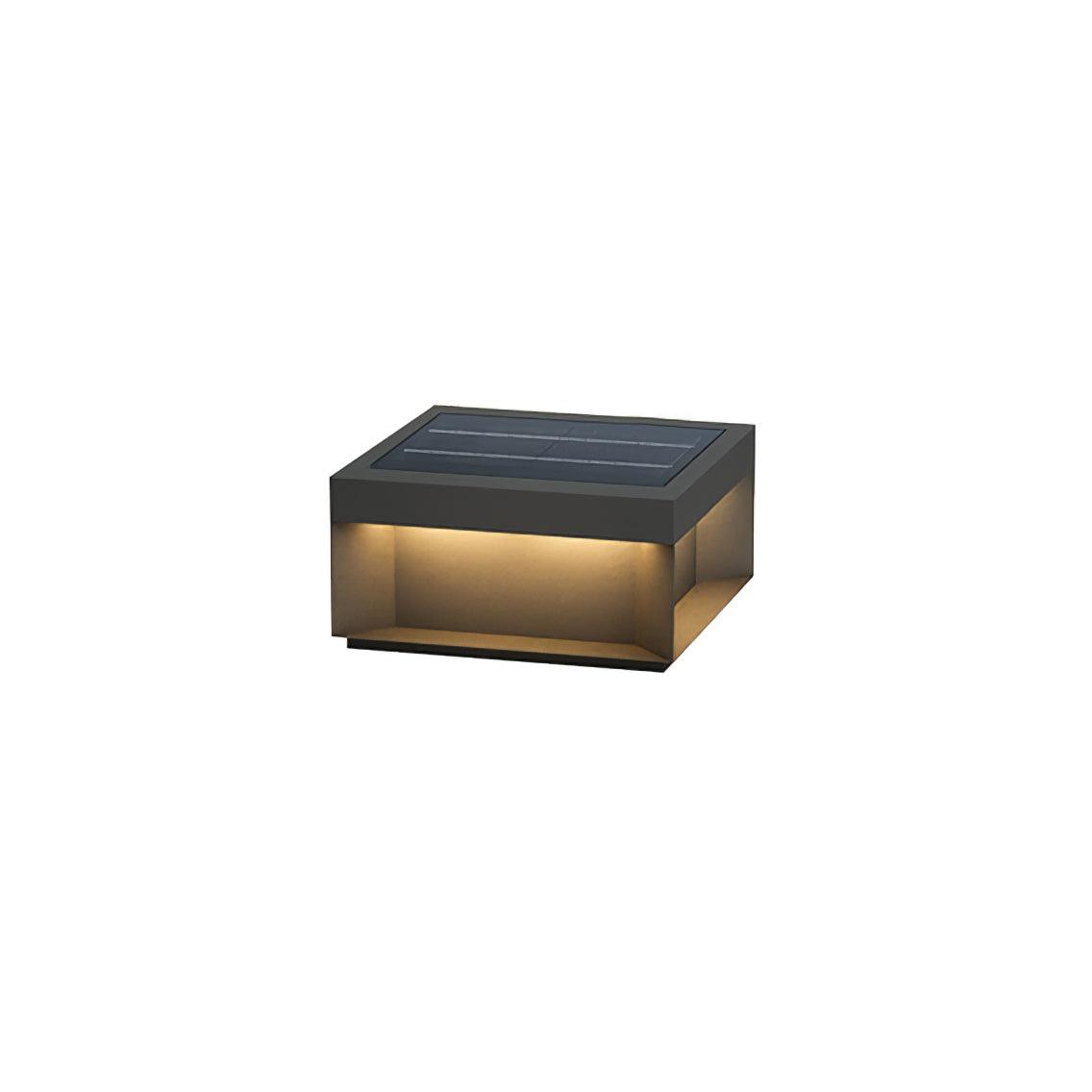 Black Box Outdoor Lantern Post