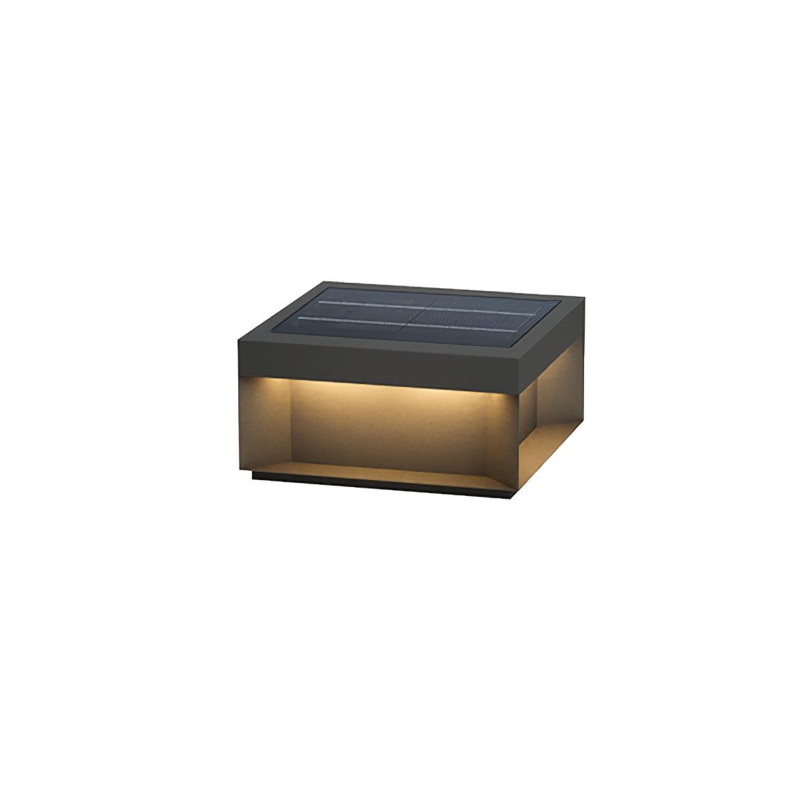Black Box Outdoor Lantern Post
