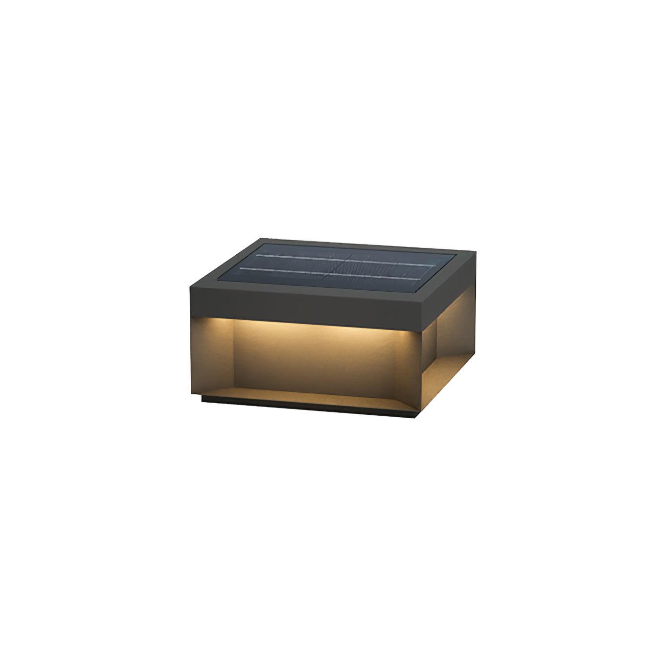 Black Box Outdoor Lantern Post