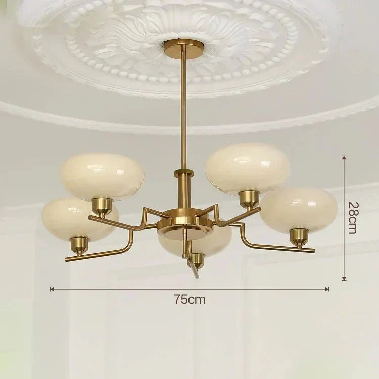Medieval Bauhaus Chandelier