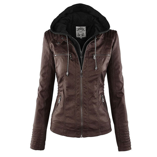 Women's Weatherproof Hooded Jacket | Elegant and Durable for Every Season 