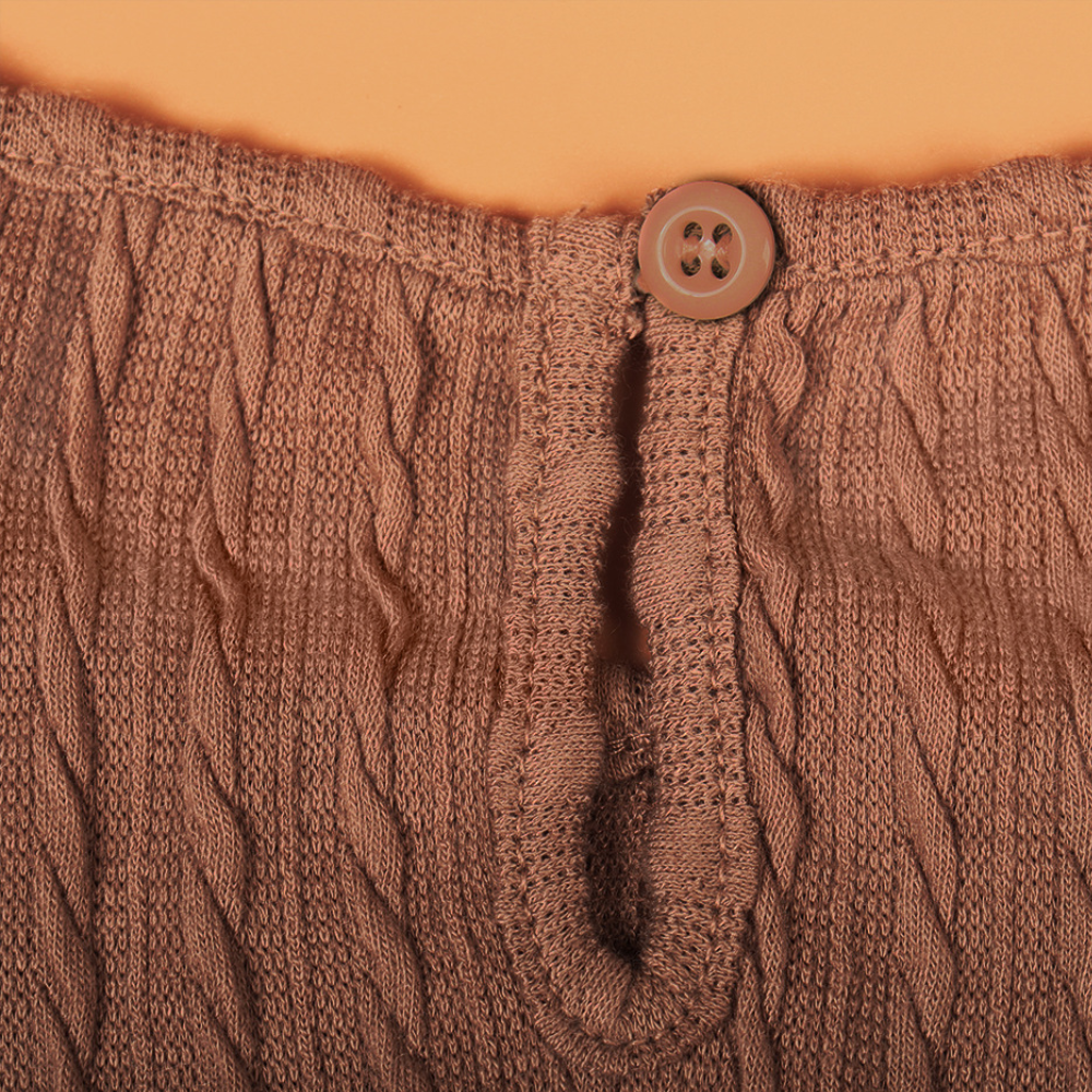 Vassiliki - Stylish Ribbed Knitted Mini Dress