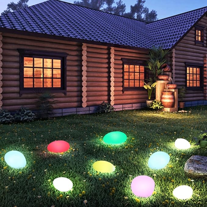 Cobblestone Garden Lamp
