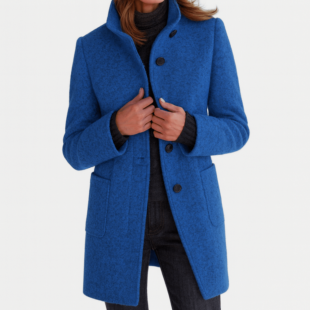 Gerhild | Women's coat with high collar
