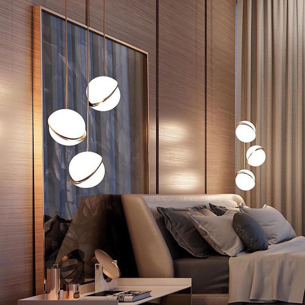 Crescent Moon Pendant Lamp