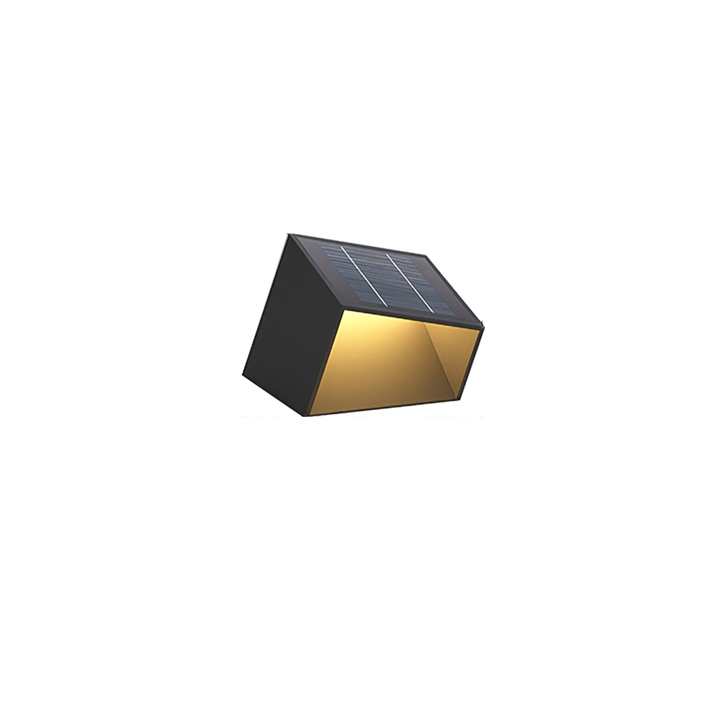 Cube Garden Solar Outdoor Light Compact Design | Integrated LED | Stainless Steel | IP65 Waterproof Patio & Lawn Lighting