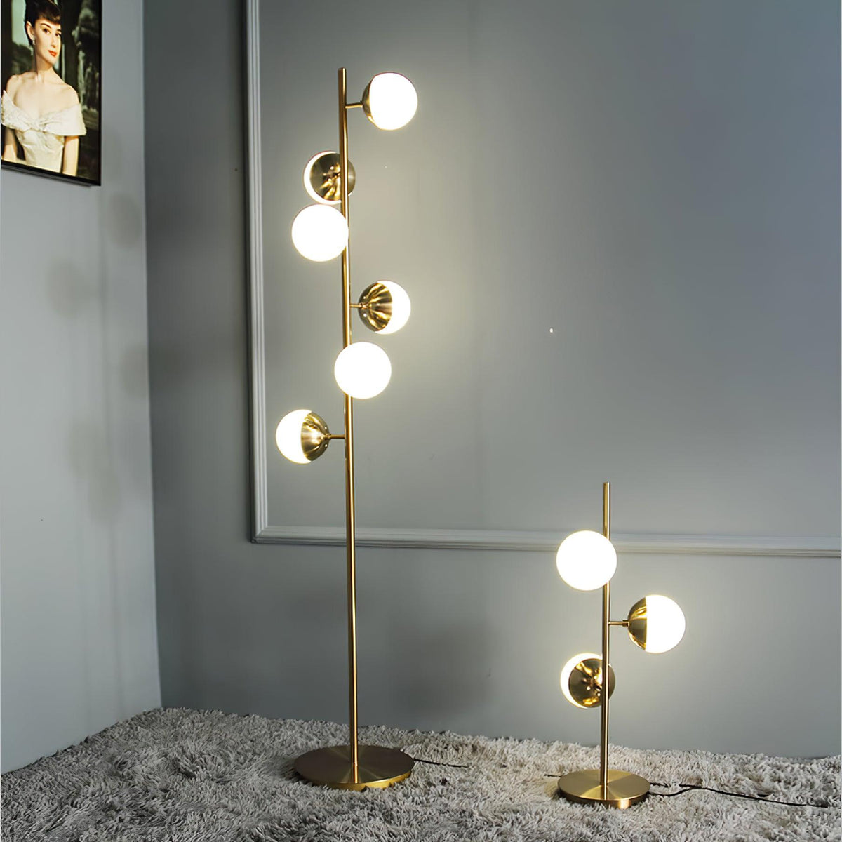Doppler LED Floor Lamp