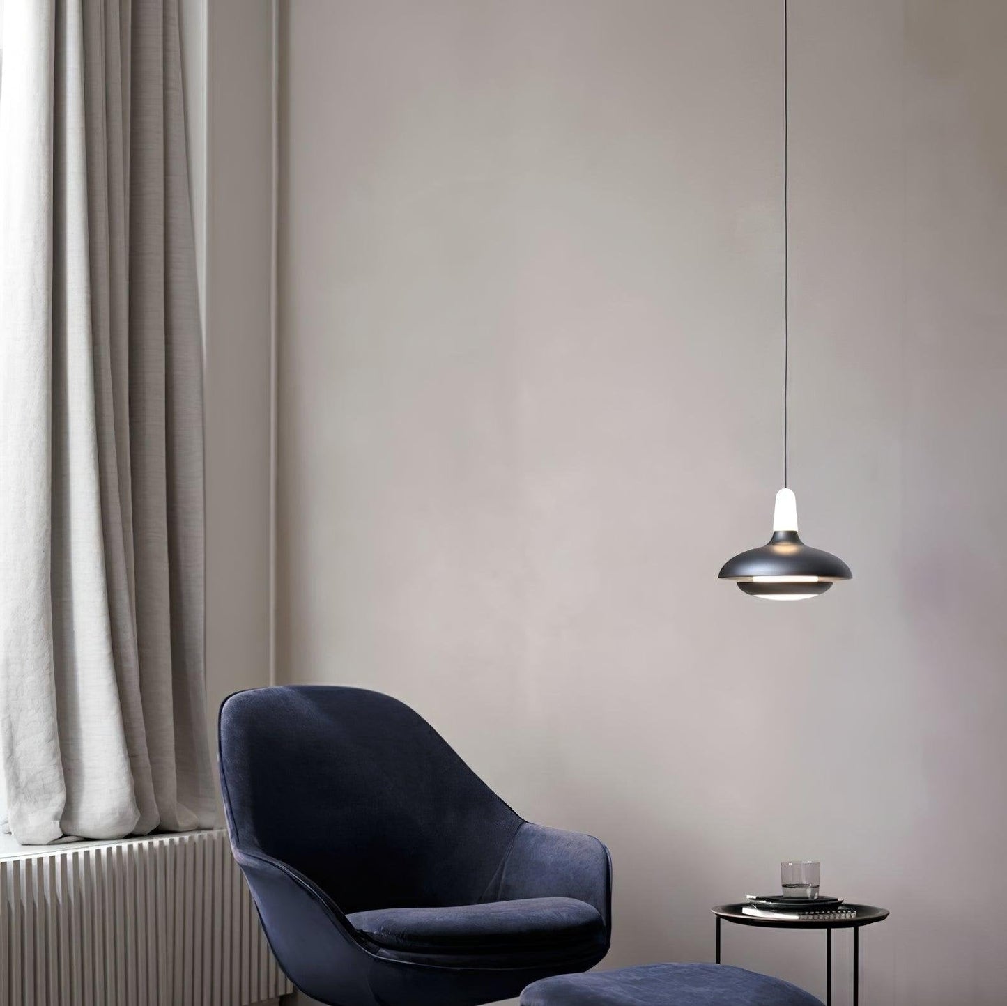 Fiji Pendant Lamp | Aluminum LED Pendant | Warm, Neutral & Cool Light | Modern Tropical Interior Lighting | 18x14cm