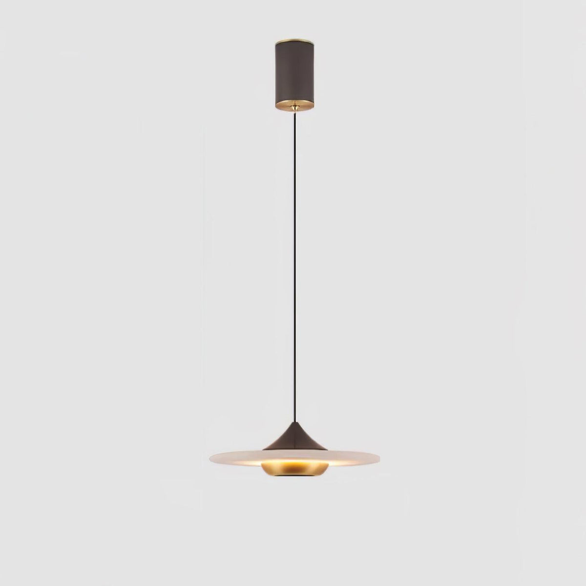 Marble Pendant Lamp Flying Saucer Design Modern LED Ceiling Light | Integrated LED | 3 Color Temperatures | Premium Indoor Lighting