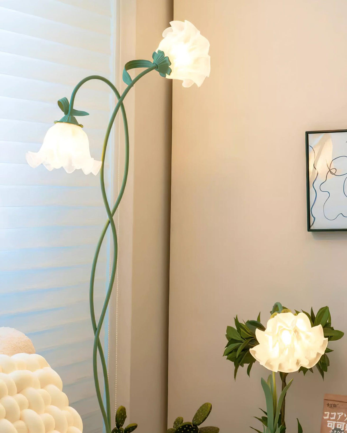 Calla Flowers Floor Lamp