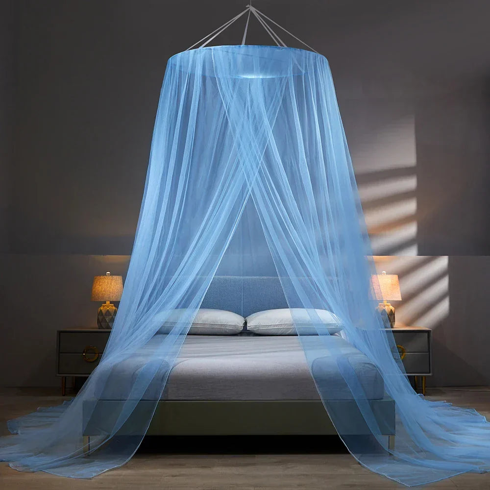 NoctaNest Air | Foldable Mosquito Net for Double Bed & Outdoor Use