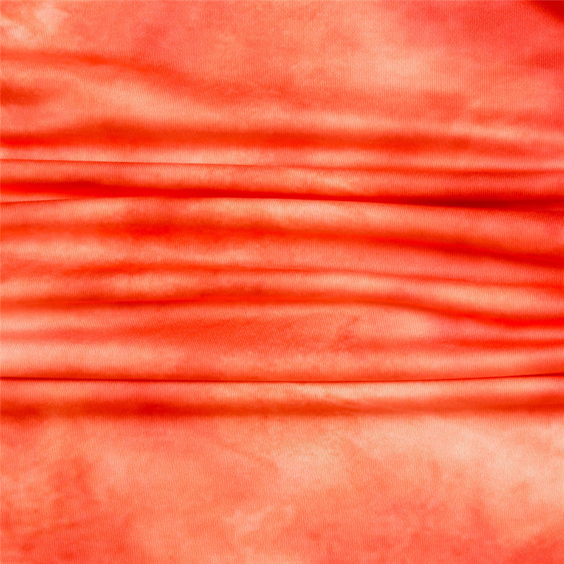 Dress with Wrinkle Effect and Long Sleeves