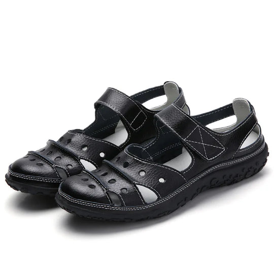 Women's Orthopedic Sandals with Full Front and Adjustable Straps