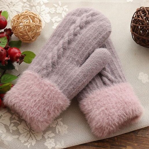 Fingerless Gloves with Soft Edge for Women | Ideal for Cold Days