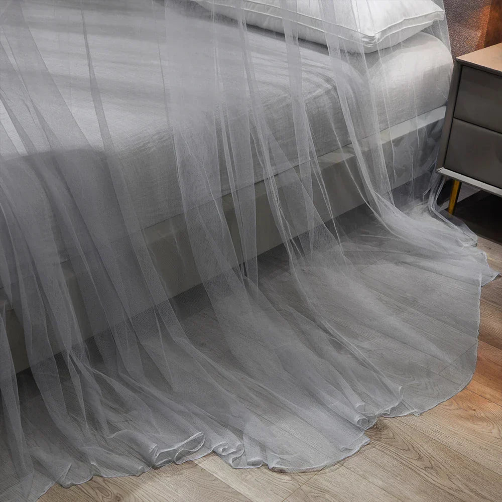 NoctaNest Air | Foldable Mosquito Net for Double Bed & Outdoor Use