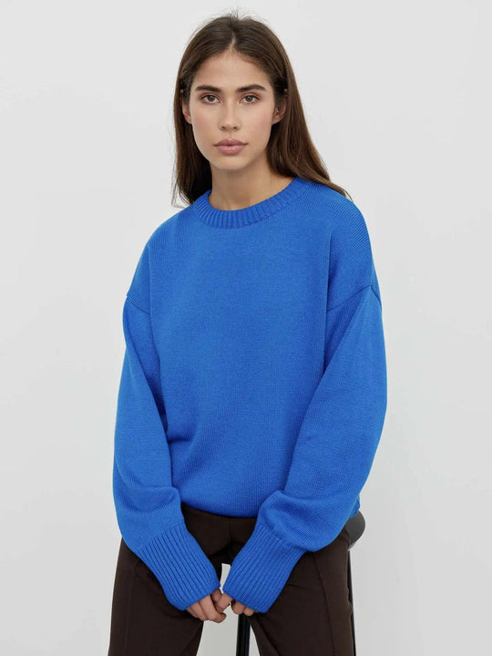 Basic Cashmere Look Sweater Women