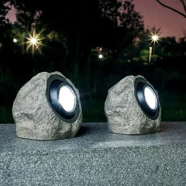 RockyLight | Solar-powered lamps in the shape of a stone