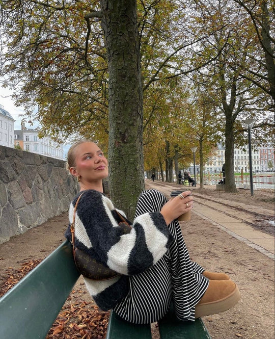 Women's Lounge Pants | Striped Design | Stretch Fit | Long Legs