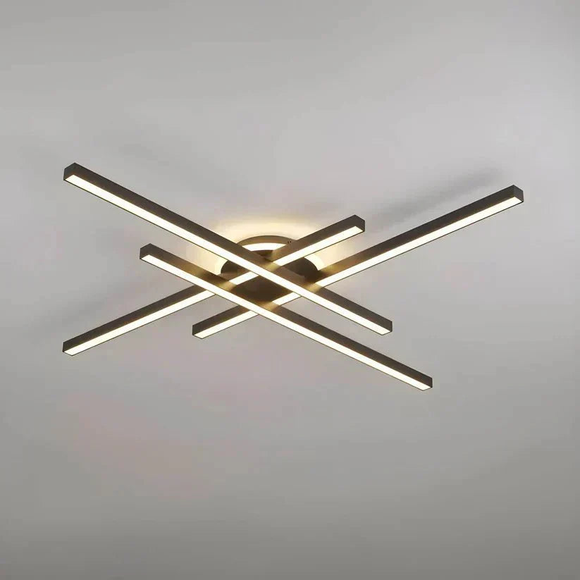 BOND Modern LED Ceiling Lamp | Aluminum & Acrylic | Dimmable Option | Contemporary Lighting for Home & Office