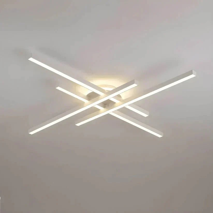 BOND Modern LED Ceiling Lamp | Aluminum & Acrylic | Dimmable Option | Contemporary Lighting for Home & Office