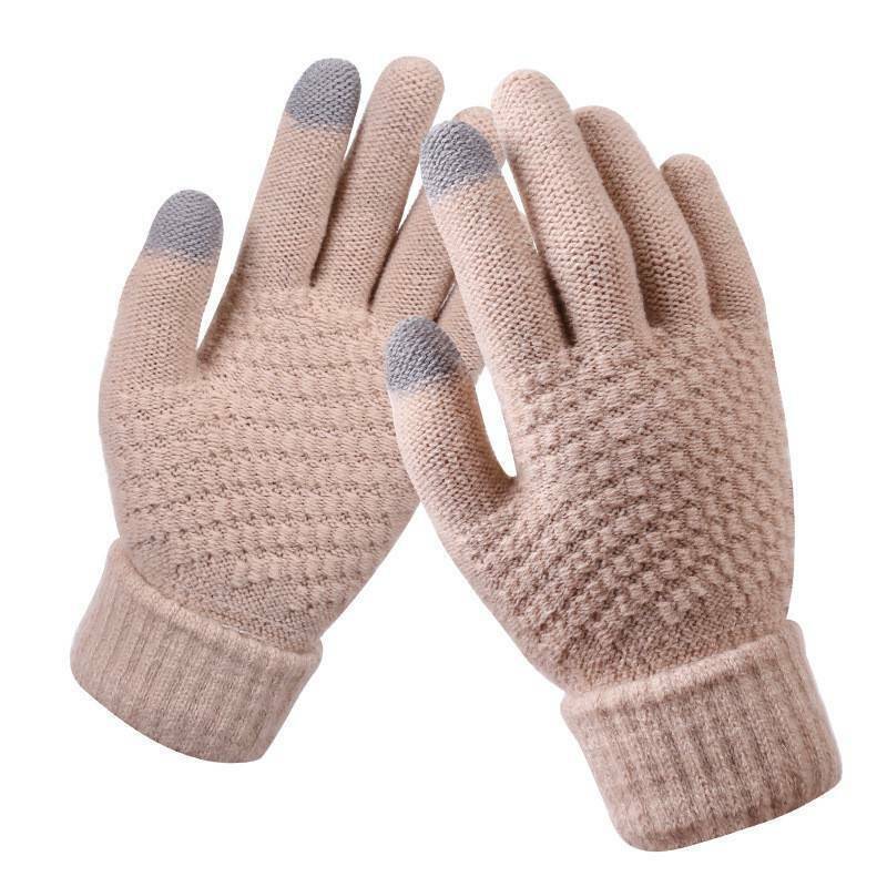 Textured Winter Gloves for Women | Ideal for Cold Days
